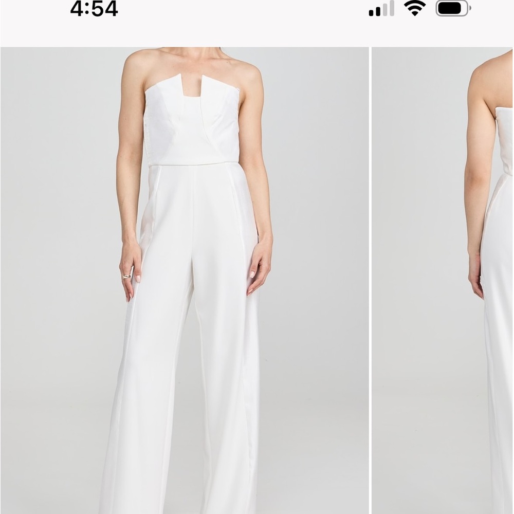 White jumpsuit